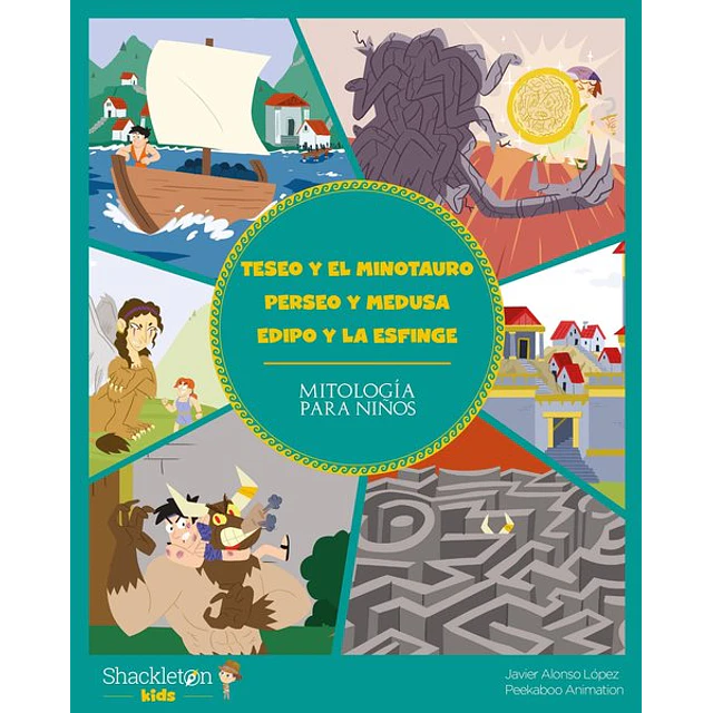 Teseo y el minotauro - Perseo y medusa - Edipo y la esfinge