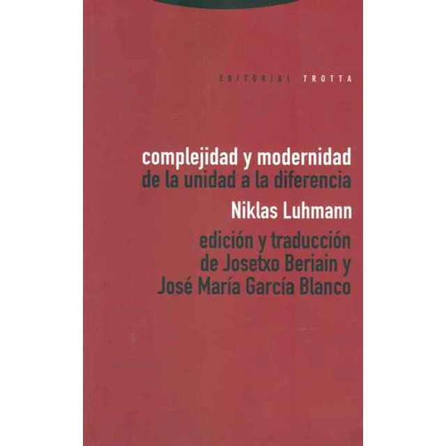 Complejidad y modernidad