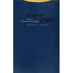 Lo que yo creo