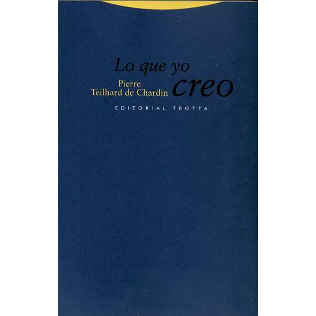 Lo que yo creo