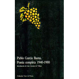 Poesia completa 1940-1980