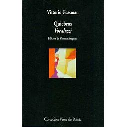 Quiebros. Vocalizzi