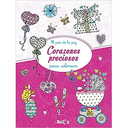 Corazones preciosos para colorear