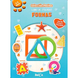 Formas. Libro de stickers