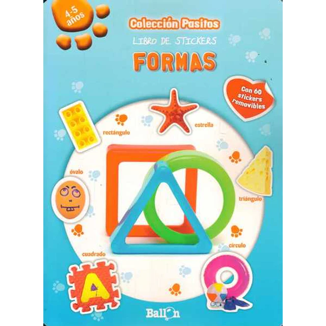 Formas. Libro de stickers