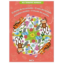 El mundo de los animales. New colouring mandalas