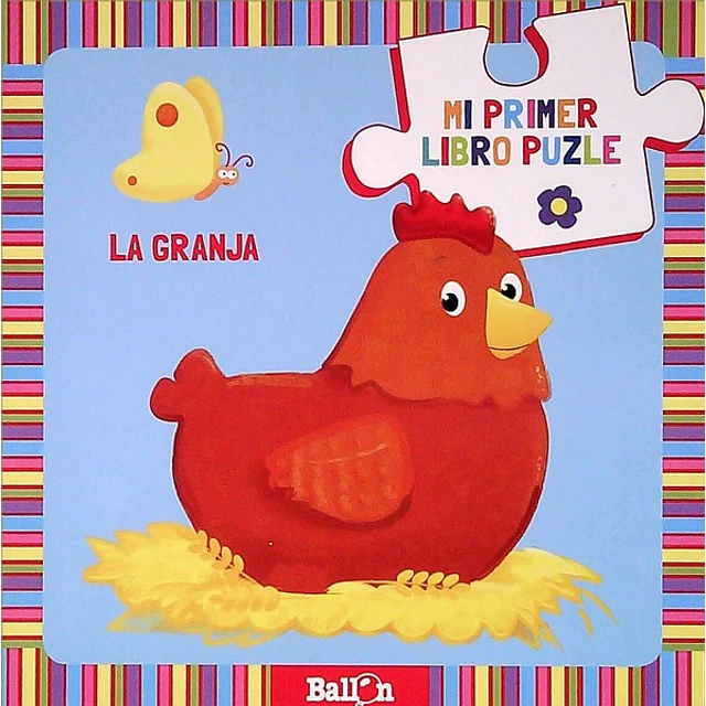 La granja. Mi primer libro puzle