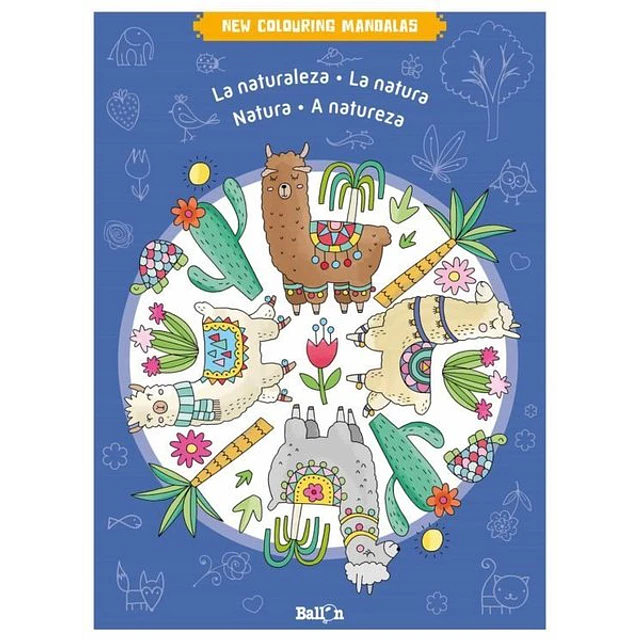 La naturaleza. New colouring mandalas