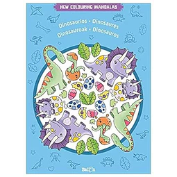 Dinosaurios. New colouring mandalas