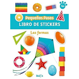 Libro de stickers las formas 4+ pequeños pasos