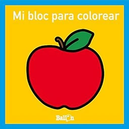 Mi bloc para colorear manzana