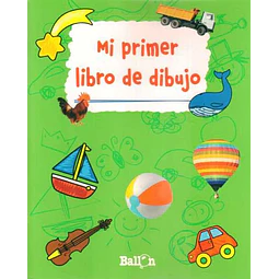 Mi primer libro de dibujo. Verde
