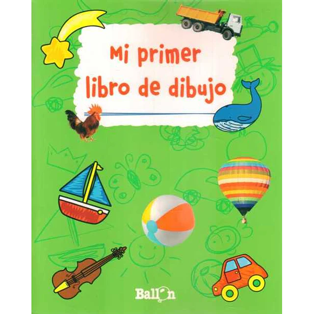 Mi primer libro de dibujo. Verde