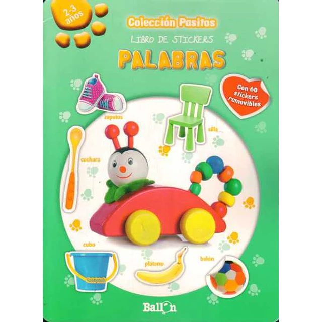 Palabras. Libro de stickers