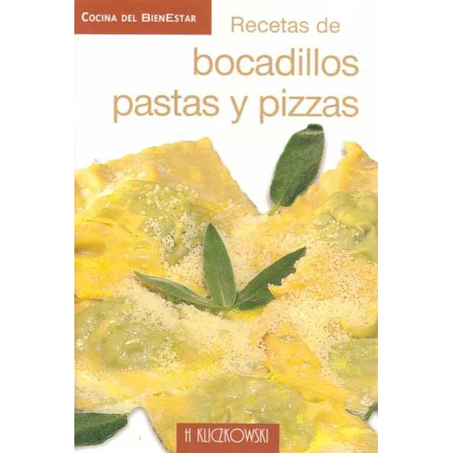 Recetas de bocadillos pastas y pizzas