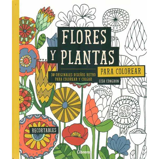 Flores y plantas para colorear