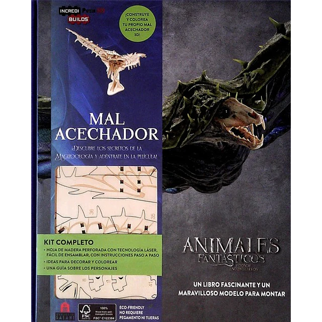 Mal acechador. Animales fantasticos incredibuilds