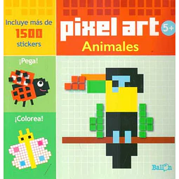 Animales. Pixel art 5+