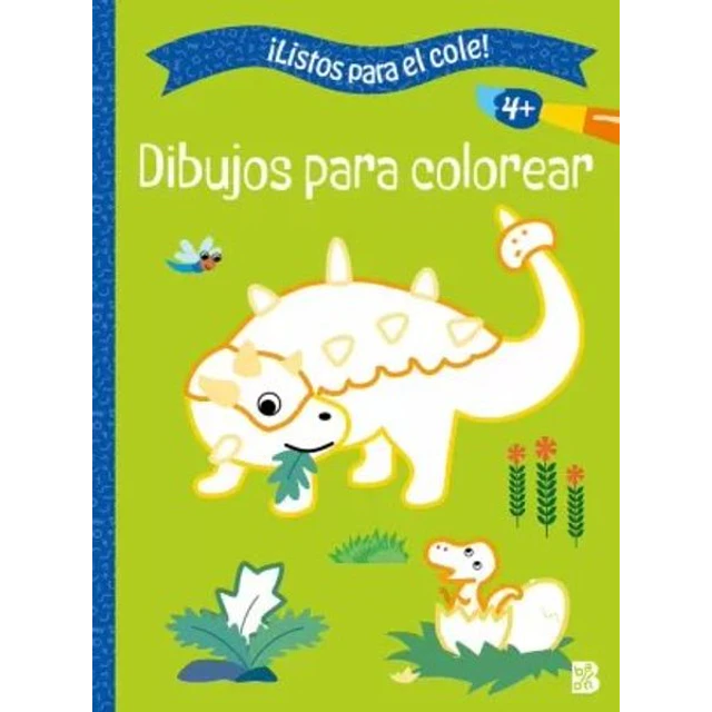 Dibujos para colorear 4+. Listos para el cole 4+