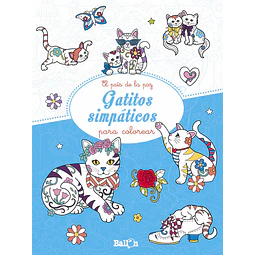 Gatitos simpaticos para colorear