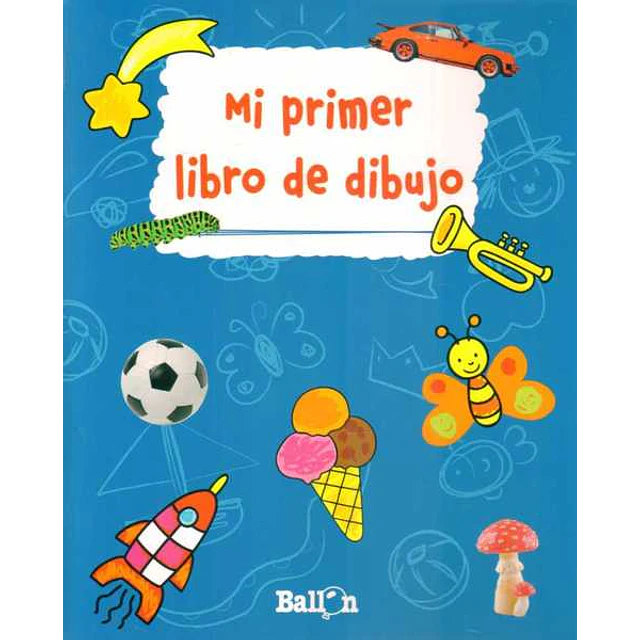 Mi primer libro de dibujo. Azul