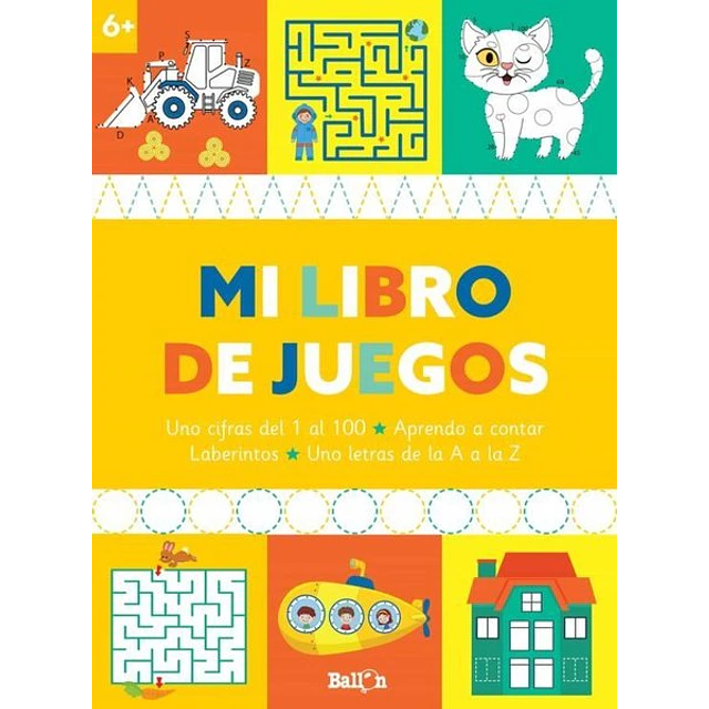 Mi libro de juegos 6+