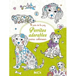 Perritos adorables para colorear