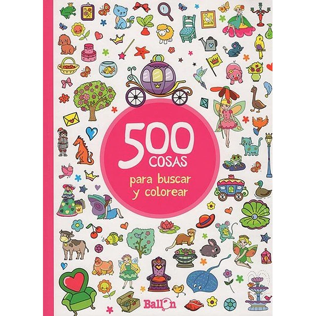 500 cosas para buscar y colorear
