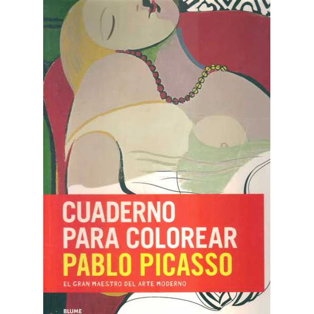 Cuaderno para colorear pablo picasso