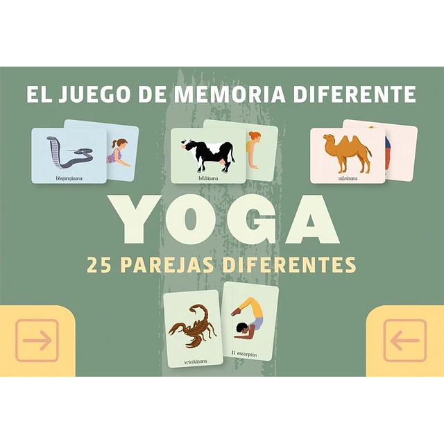 Yoga. El juego de memoria