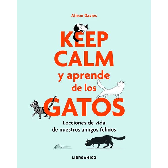 Keep calm y aprende de los gatos