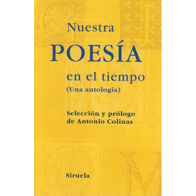 Nuestra poesia en el tiempo