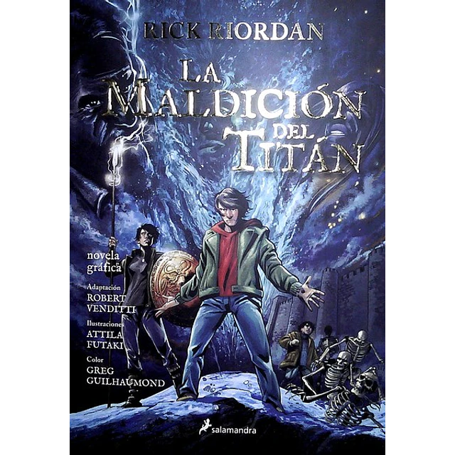 La maldicion del titan, percy jackson