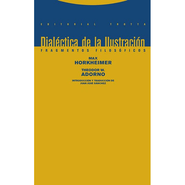 Dialectica de la ilustracion