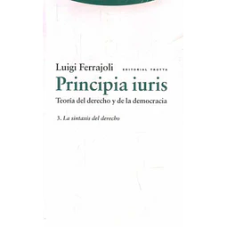 Principia iuris III. La sintaxis del derecho
