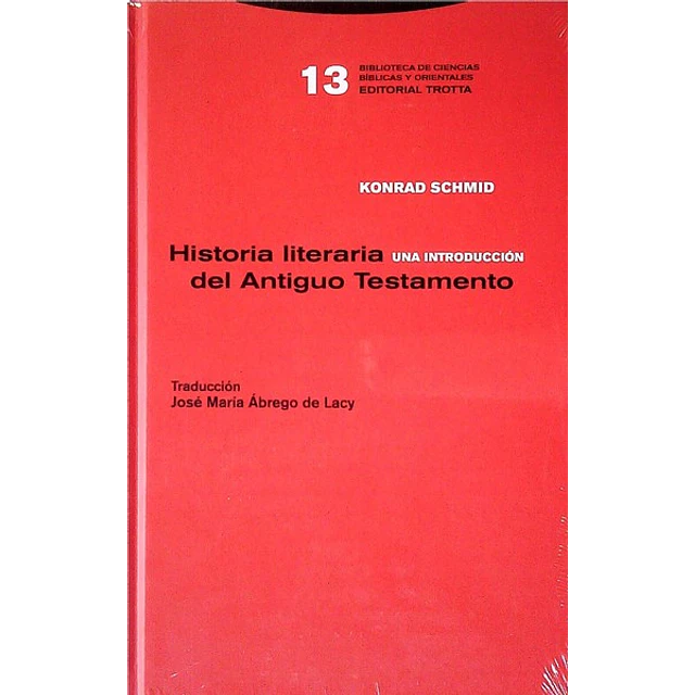 Historia literaria del antiguo testamento