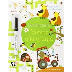 Vamos a la granja. Libros pizarra