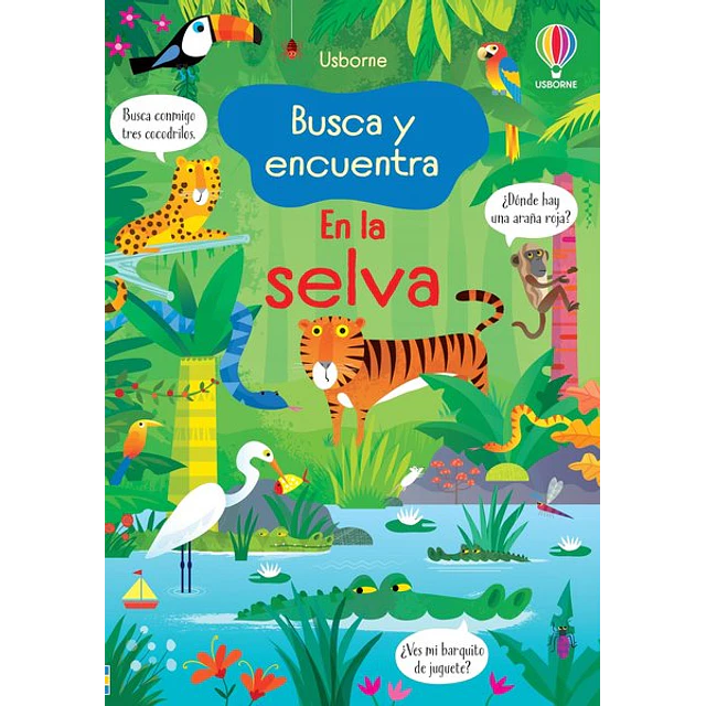 En la selva. Busca y encuentra