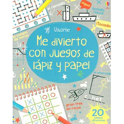 Me divierto con juegos de lapiz y papel