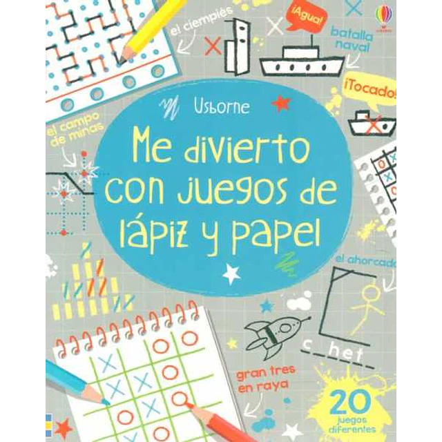 Me divierto con juegos de lapiz y papel