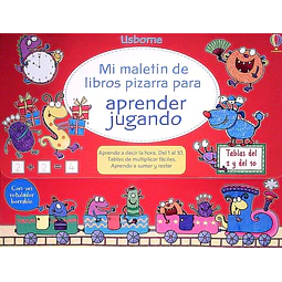 Mi maletin de libros pizarra para aprender jugando