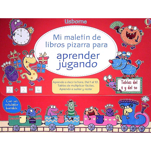 Mi maletin de libros pizarra para aprender jugando
