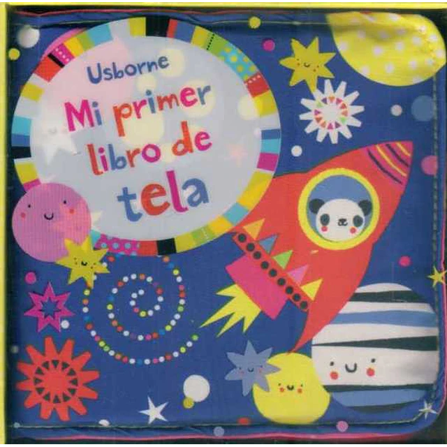 Mi primer libro de tela amarillo