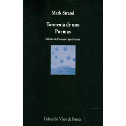 Tormenta de uno. Poemas