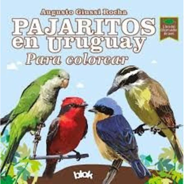 Pajaritos en uruguay para colorear