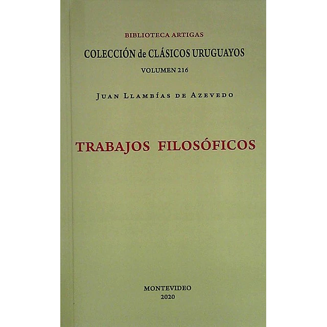 Trabajos filosoficos