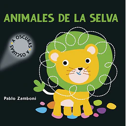 Animales de la selva a oscuras