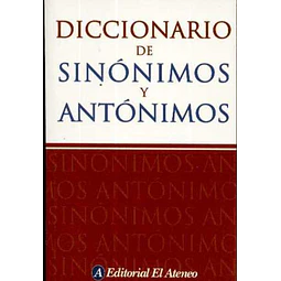 Diccionario de sinonimos y antonimos