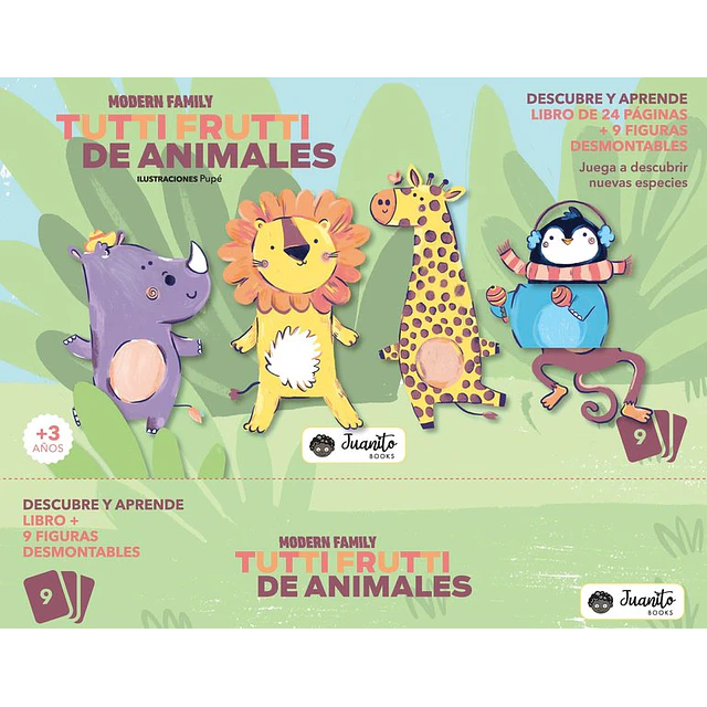 Tuttifrutti de animales