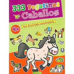 333 pegatinas caballos
